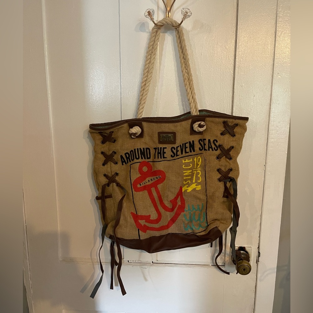 Billabong Nautical Seven Seas Tote Bag